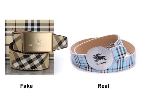 fake and real burberry belt|burberry belt stitching.